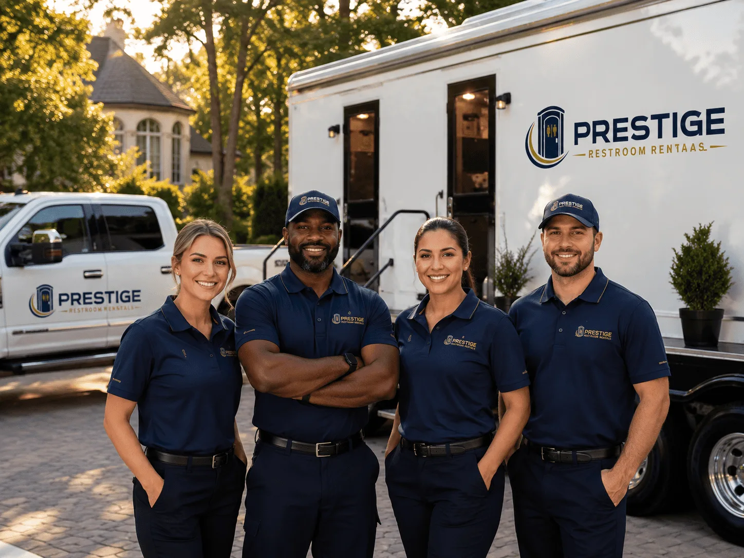Trusted Luxury Portable Restrooms company in Stella, NC